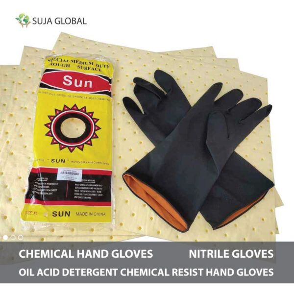 Chemical Hand Glove: Nitrile Gloves | Hand Gloves Oil, Acid, Detergent, Chemical Resist